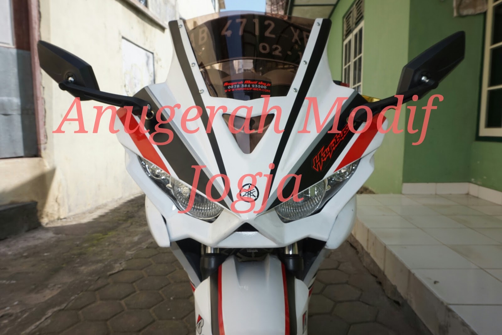 Full Fairing Vixion Ala R25 V1 Modif NVL Ala R25