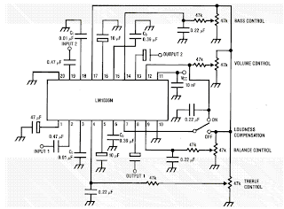 Rangkaian Audio Tone Control