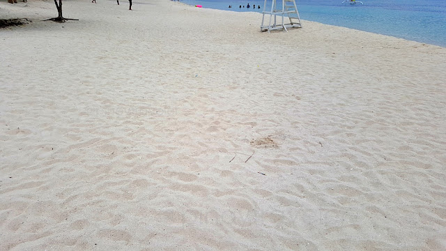 white sand at Canigao Island, Matalom Leyte