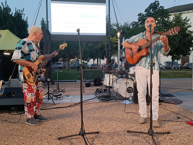 Jean Luc Danna e Diego Origlia al Foro Boario di Cuneo per il Festival Musica e Pace 2023