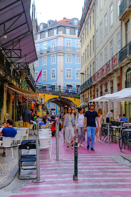 ピンクストリート, リスボン, ポルトガル, Pink Street, Lisbon, Portugal