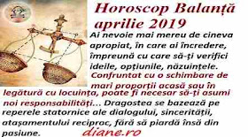 Horoscop aprilie 2019 Balanță 