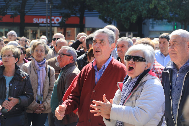 protesta de pensionistas y jubilados