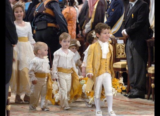 Princess Letizia's wedding to Prince Felipe
