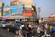 The shell of the Las Vegas sits at the most prominent intersection in Korat. (img )