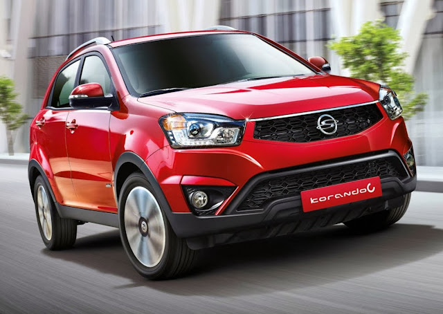 2014 SsangYong Korando - Design, Price and Test Drive red car wallpaper