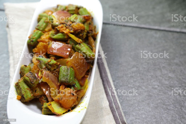 Recipe for Bhindi Do Pyaza ; How to make bhindi