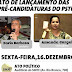 Será lançado hoje no SINTE as  Pré- candidaturas de Dário Barbosa e Amanda Gurgel