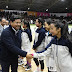 CM Shri Conrad Sangma hands over medals to the winners of the North East Olympics Games