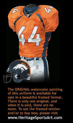 Denver Broncos 2004 uniform