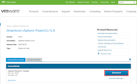 descargar de la página oficial del fabricante el paquete de instalación de PowerClI.