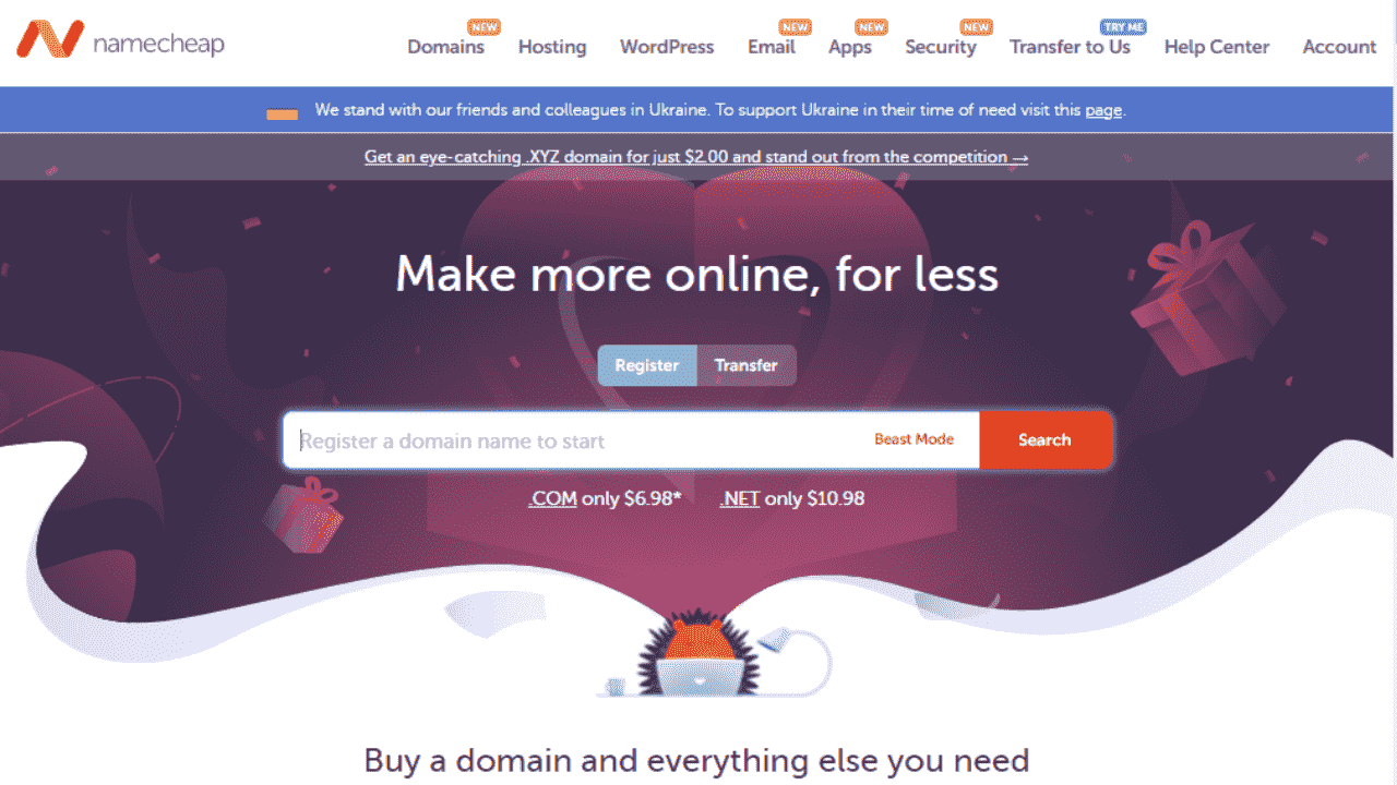 NameCheap Top Best Domain Name Registrar