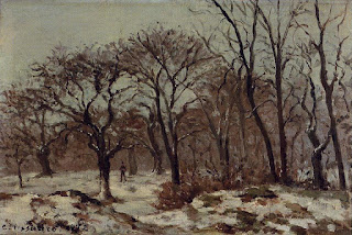 Chestnut Orchard in Winter, 1872