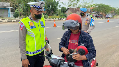 Satgas Gakkum di Hari ke 3 Ops Zebra Maung 2022 Laksanakan Tindakan Berupa Tilang