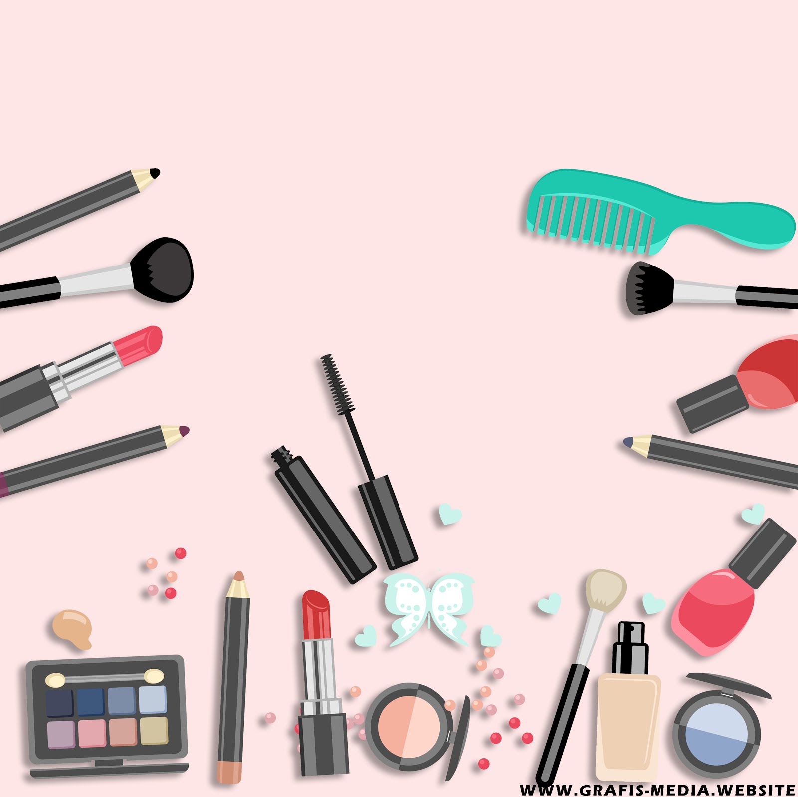 8 Background Online Shop Kosmetik Keren Dan Cantik GRAFIS MEDIA