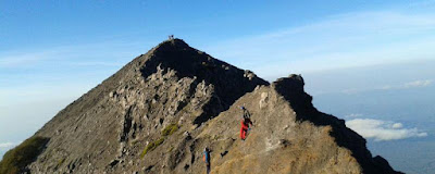  Sejarah Gunung Raung     Gunung Raung adalah sebuah gunung yang besar dan unik,dan Gn. Raung merupakan bagian dari kelompok pegunungan Ijen yang terdiri dari beberapa gunung, diantaranya Gn.Suket (2.950mdpl), Gn.Raung (3.332mdpl), Gn.Pendil (2.338), Gn.Rante (2.664), Gn.Merapi (2.800), Gn.Remuk (2.092), dan Kawah Ijen. yang berbeda dari ciri gunung pada umumnva di pulau Jawa ini. Keunikan dari Puncak Gunung Raung adalah kalderanya yang sekitar 500 meter dalamnya, selalu berasap dan sering menyemburkan api. G. Raung termasuk gunung tua dengan kaldera di puncaknya dan dikitari oleh banyak puncak kecil, menjadikan pemandangannya benar-benar menakjubkan. Selain itu gunung ini juga terletak di paling ujung pulau jawa bahkan keindahan gunung ini dapat kita lihat dari pulau dewata bali, tepatnya ketika kita berada di pantai Lovina Singaraja Bali Utara pada akhir siang atau ketika sunset di Lovina Beach. Keindahan gunung raung ini akan terlihat indah. Jajaran pegunungan di timur pulau jawa ini memiliki keindahan yang sangat unik. Gunung ini terletak di Kab. Banyuwangi Jawa Timur.   Gunungapi raksasa ini muncul di sebelah timur dari suatu deretan puing gunungapi yang berarah baratlaut – tenggara. Di Puncaknya terdapat sebuah kaldera yang berbentuk elips dan terdapat kerucut setinggi kurang lebih 100 m