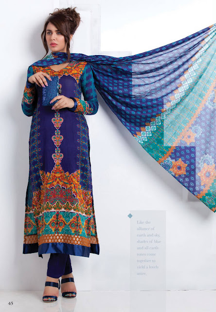 Eid Collection by Firdous www.fashion-beautyzone.blogspot.com