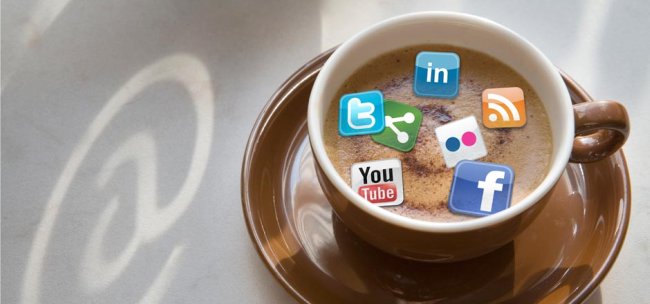 Social Media Cup of Coffee