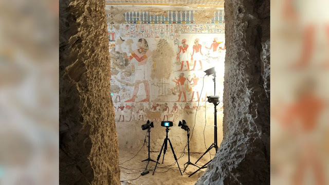 «Πρέπει να ξαναμάθουμε τους αιγυπτιακούς πίνακες και να τους δούμε με έναν νέο τρόπο». [Credit: Theban Tombs Project (LAMS MAFTO CNRS - CA Uliège)]