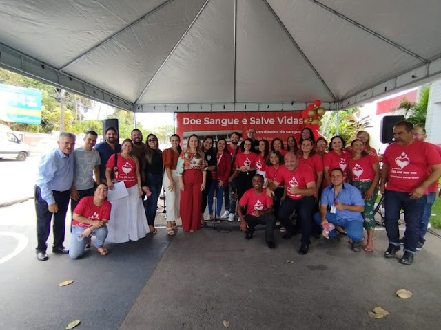 Hemocentro da Paraíba celebra o Dia Nacional do Doador Voluntário de Sangue com atividades e agradecimento
