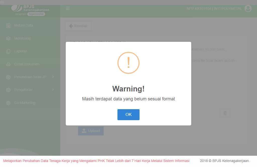 Error Upload File Iuran BPJS SIPP