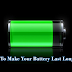 How To Make Android Battery Last Longer