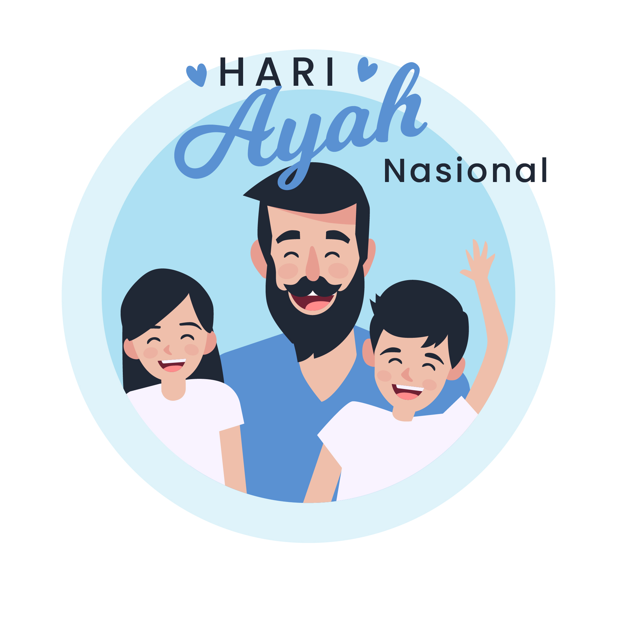 Gambar Ucapan Selamat Hari Ayah Nasional - 12 November