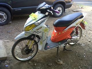 Modifikasi Motor Honda Vario Techno Mothai