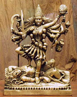 statue of Hindu Goddess Kali