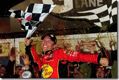 2010 Daytona 500 Jamie McMurray in Victory Lane