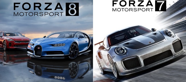 Differences in Forza Motorsport 8 vs Forza Motorsport 7