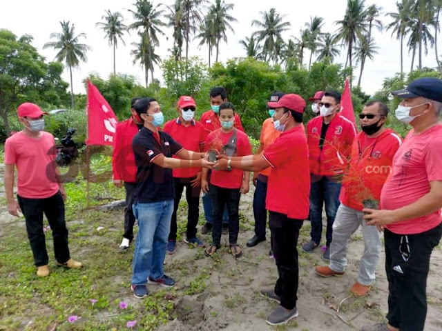 Memperingati hari ulang tahun PDIP ke-48, DPD Aceh melaksanakan penanaman pohon