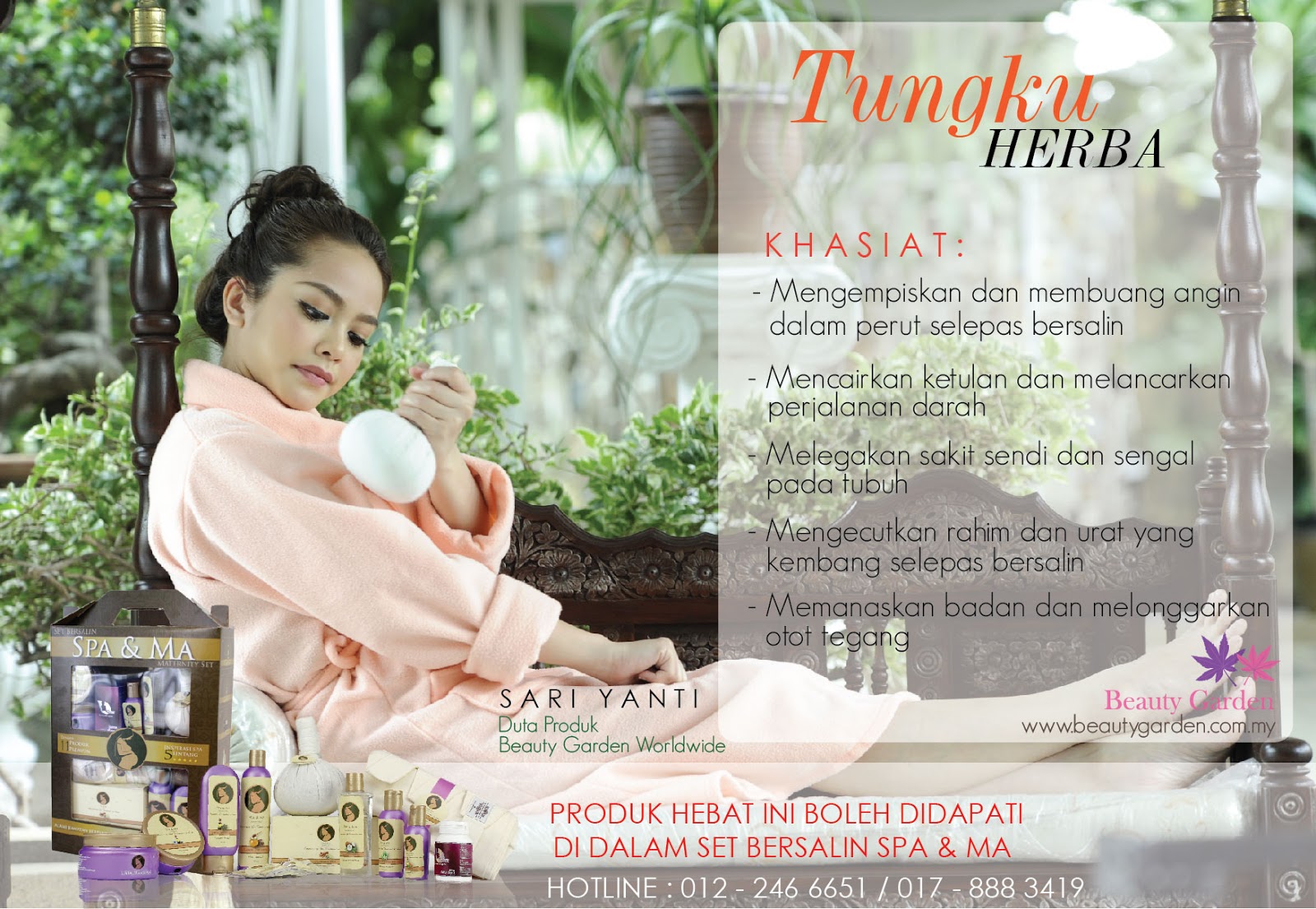 Kak Engku Bidan Bersalin: Detail Set Bersalin Spa & Ma