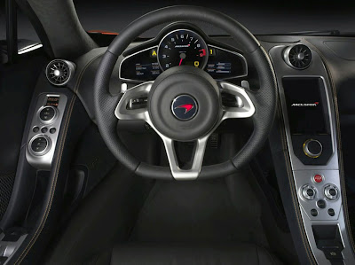 2011 McLaren MP4-12C Steering Wheel