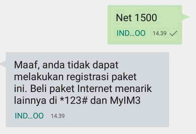 Cara Mengatasi Paket Yellow Net 1500 Error Tidak Work Lagi