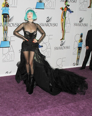 Lady GaGa At CFDA 2011-4