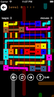 flowArrange 5 x 5 levels iPhone Game