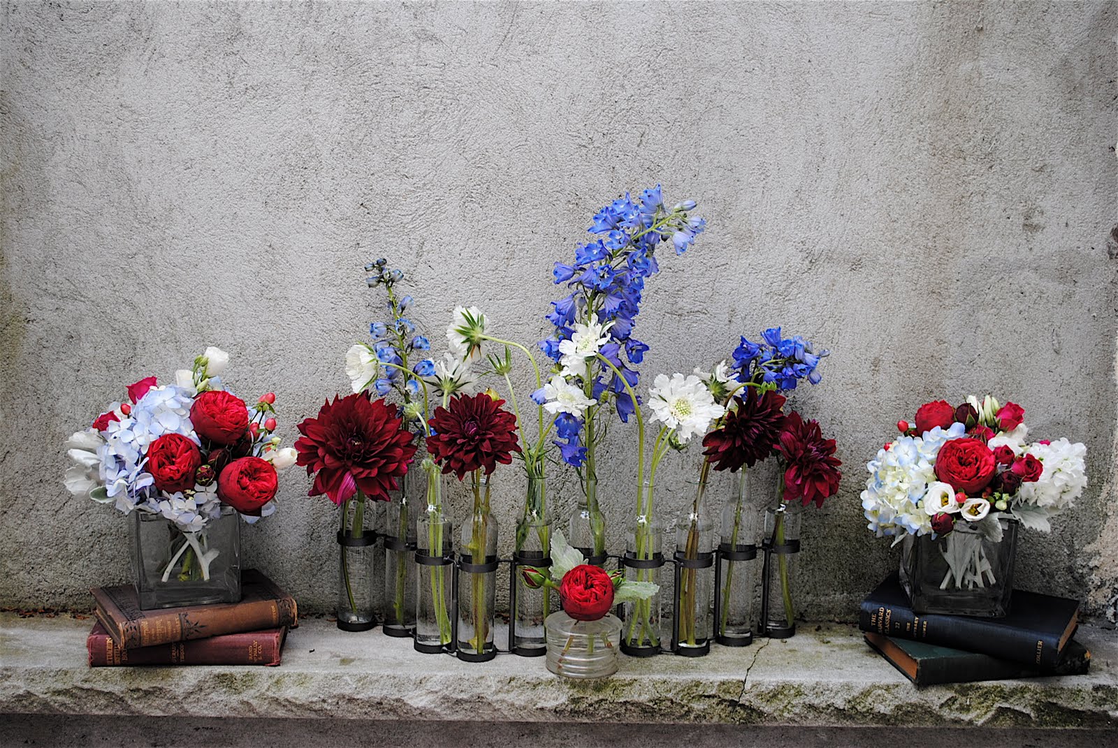 Rebecca Shepherd floral design: 4th of July flowers