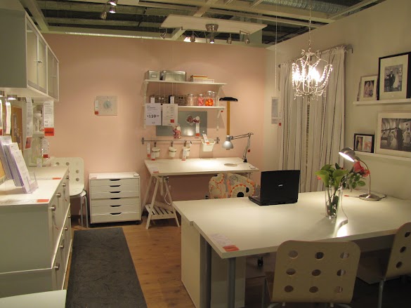 Sewing Craft Room Designs - Pin on Craft Room Ideas - The half circle baskets can hold all kinds of things and to make it sturdy, you can.