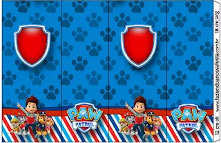 Etiquetas para Imprimir Gratis de Paw Patrol.