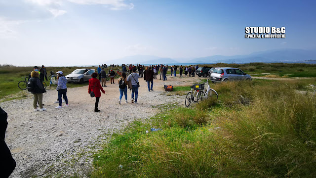 Με μεγάλη συμμετοχή η διαμαρτυρία για την προστασία από την ρύπανση του Αργολικού Κόλπου (βίντεο)