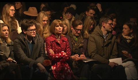 Anna Wintour Front Row at Prabal Gurung's Fall 2013 Collection