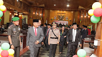 Kapolres Hadiri Rapat Paripurna DPRD Peringatan HUT Kabupaten Asahan ke 78