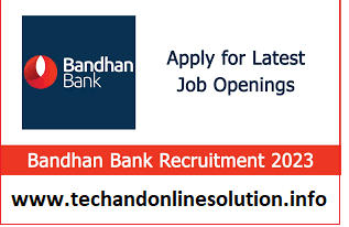 Bandhan Bank Area Credit Manager Job