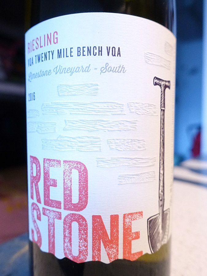 Redstone Limestone Vineyard South Riesling 2016 (89 pts)