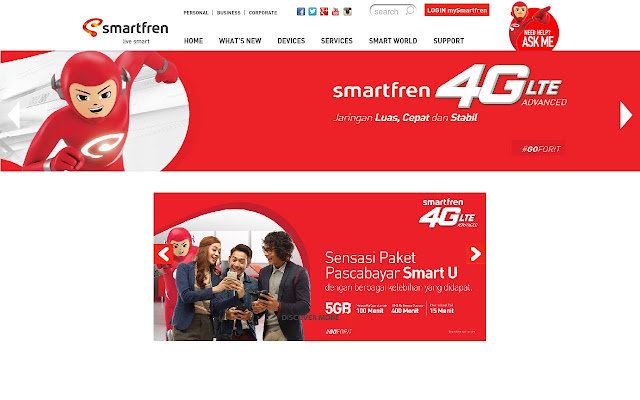 Cara Mendaftar Paket Internet Prabayar Smartfren