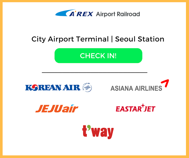 City Airport Terminal in Seoul Station 2018