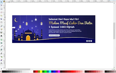 Download Banner Hari Raya Idul Fitri Adobe Illustrator