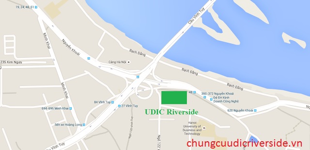  Vị trí chung cư udic riverside