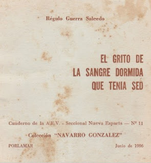 Regulo Guerra Salcedo - El Grito de La Sangre Dormida que tenia Sed